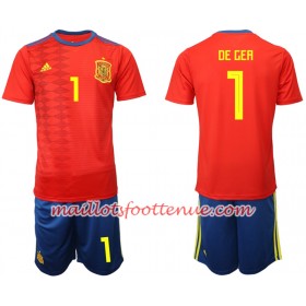 Maillot/Tenue Espagne DE GEA 1 Enfant Domicile 2019